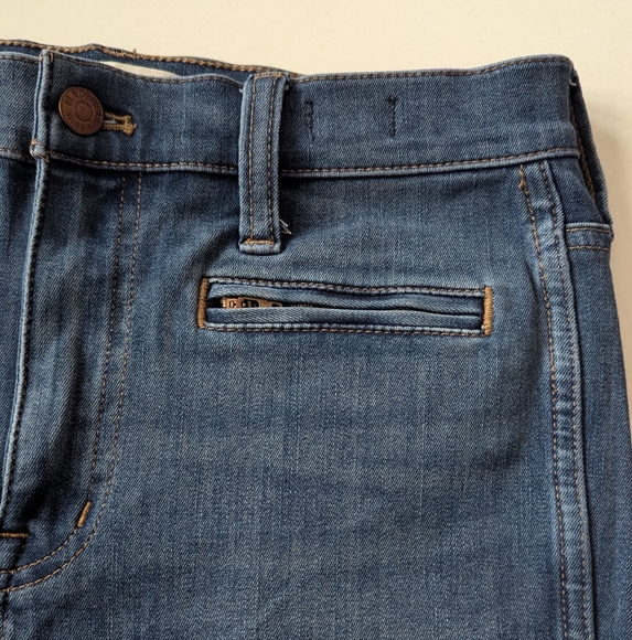 Madewell Roadtripper Jegging size 27P with Front Zipper Pocket Detail High Rise - Picture 11 of 12